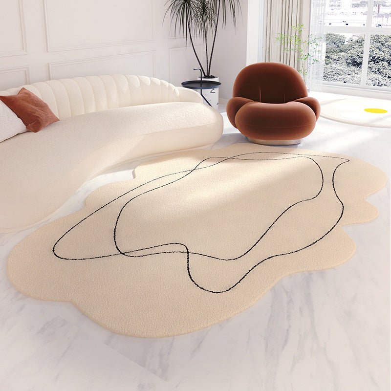 Cream Style Bedroom Balcony Carpet - Hearth & Lume