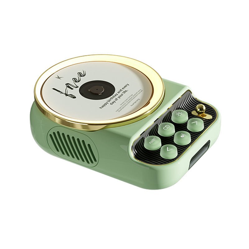 Retro Bluetooth Speaker Ambience Light CD Player - Hearth & Lume