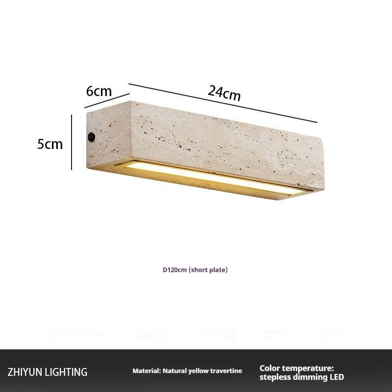 Huangdongshi Bedroom Bedside Wall Lamp - Hearth & Lume