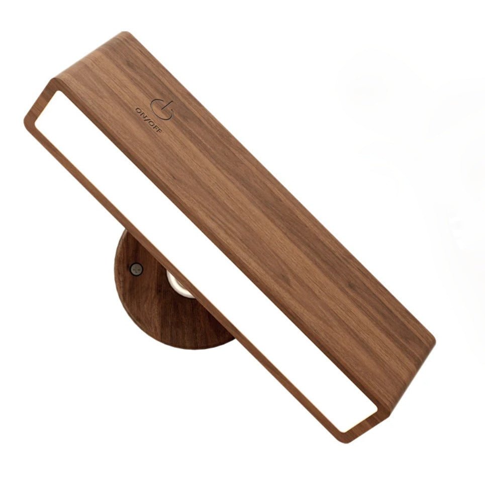 Creative Bedroom Minimalist Wooden Wall Lamp - Hearth & Lume