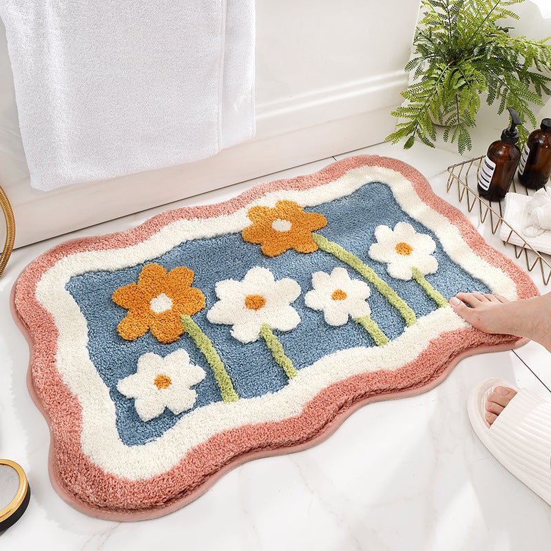 Cartoon Household Bathroom Mats Bathroom Absorbent Non - slip Mat - Hearth & Lume