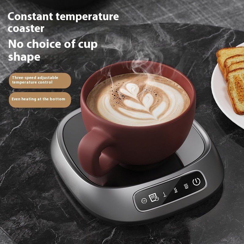 Smart Heating Coaster Office Hot Milk Coffee Insulation Cup Warming Holder - Hearth & Lume