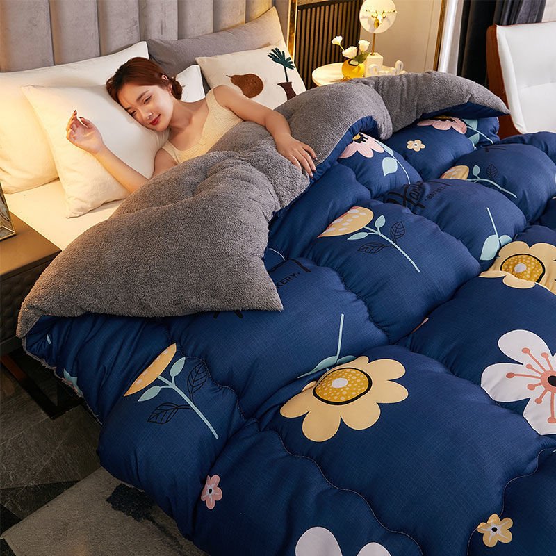 Lamb Cashmere Winter Quilt Thickened - Hearth & Lume