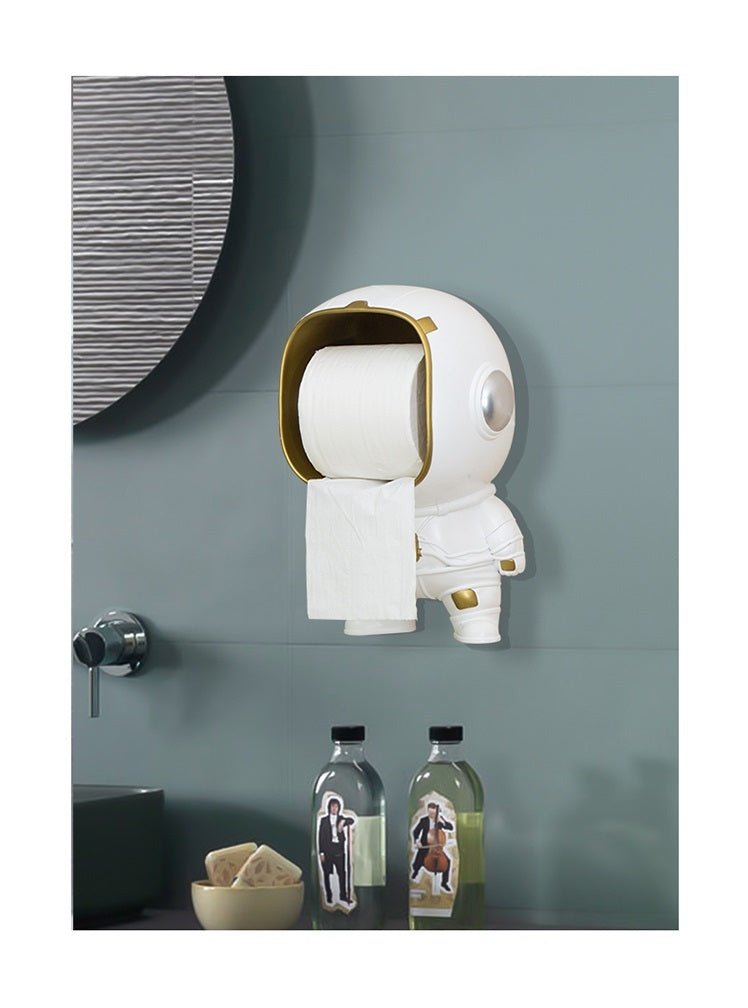 Wall - mounted Punch - free Creative Cartoon Cute Roll Paper Holder - Hearth & Lume