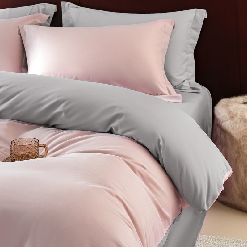 High - end Thickening Brushed Cotton Four - piece Cotton Set - Hearth & Lume