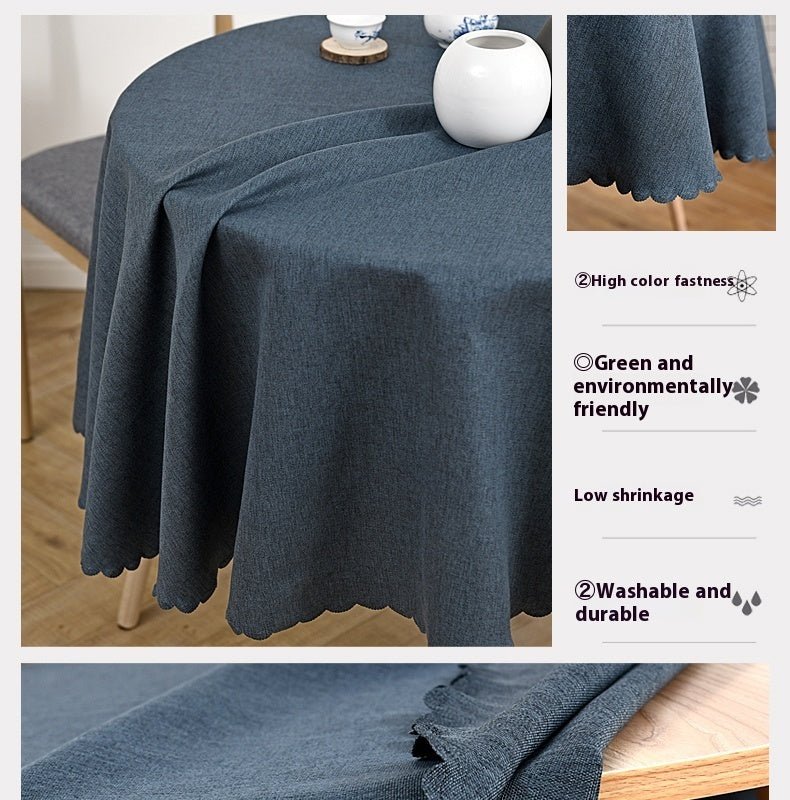 Tea Table Cloth Round Dining Table Cloth - Hearth & Lume