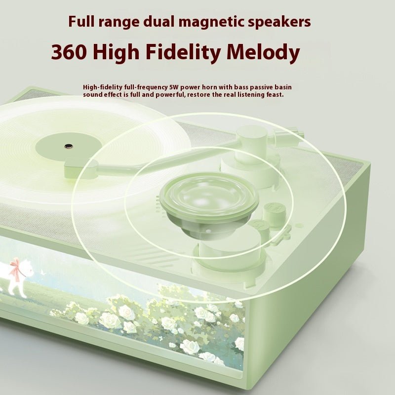 Desktop Fragrance Vinyl Bluetooth Speaker - Hearth & Lume
