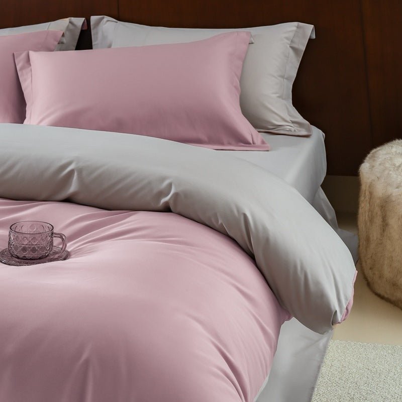High - end Thickening Brushed Cotton Four - piece Cotton Set - Hearth & Lume