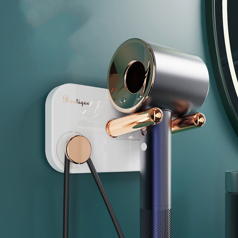 Hair Dryer Rack Punch - free Bathroom Toilet Storage Rack - Hearth & Lume