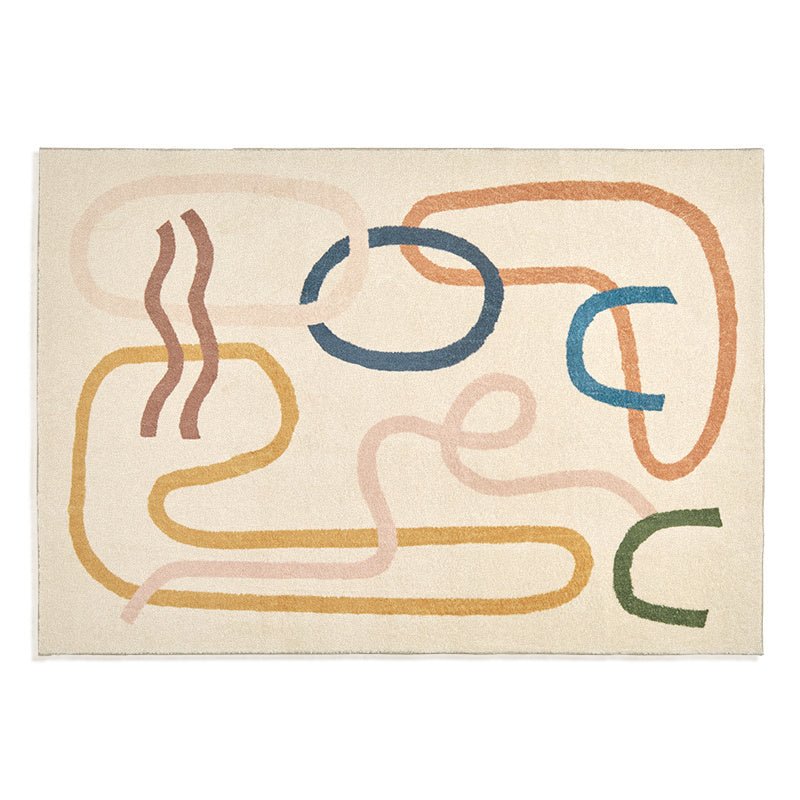 Geometric Carpet For Living Room And Bedroom - Hearth & Lume