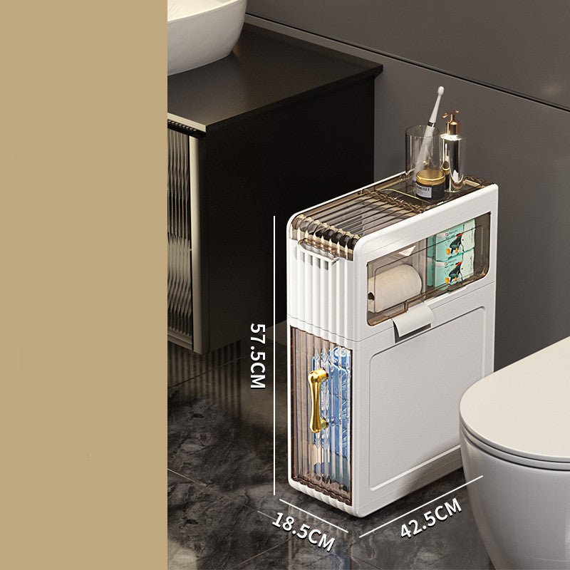Light Luxury Bathroom Cabinet Storage Rack - Hearth & Lume