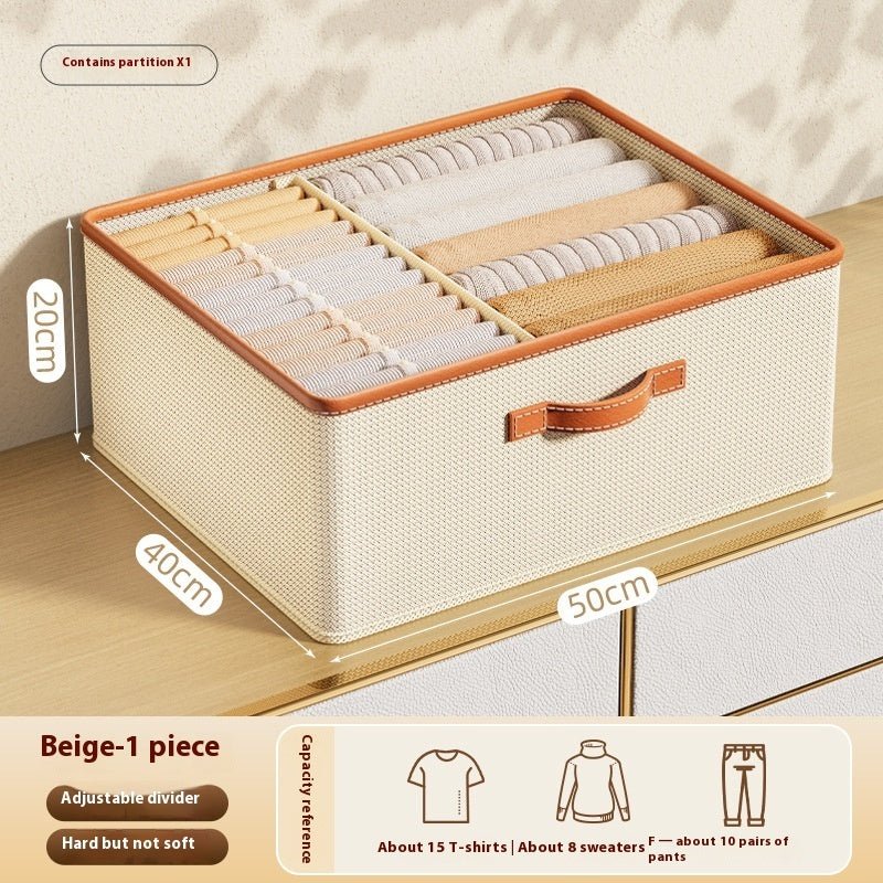 Clothes Storage Box Foldable Underwear Storage Box - Hearth & Lume