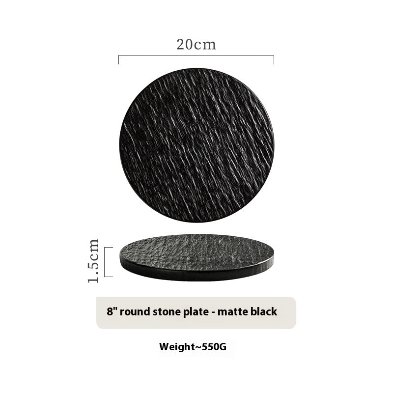 Porcelain Dinner Plate Household Hotel Steak Plate - Hearth & Lume