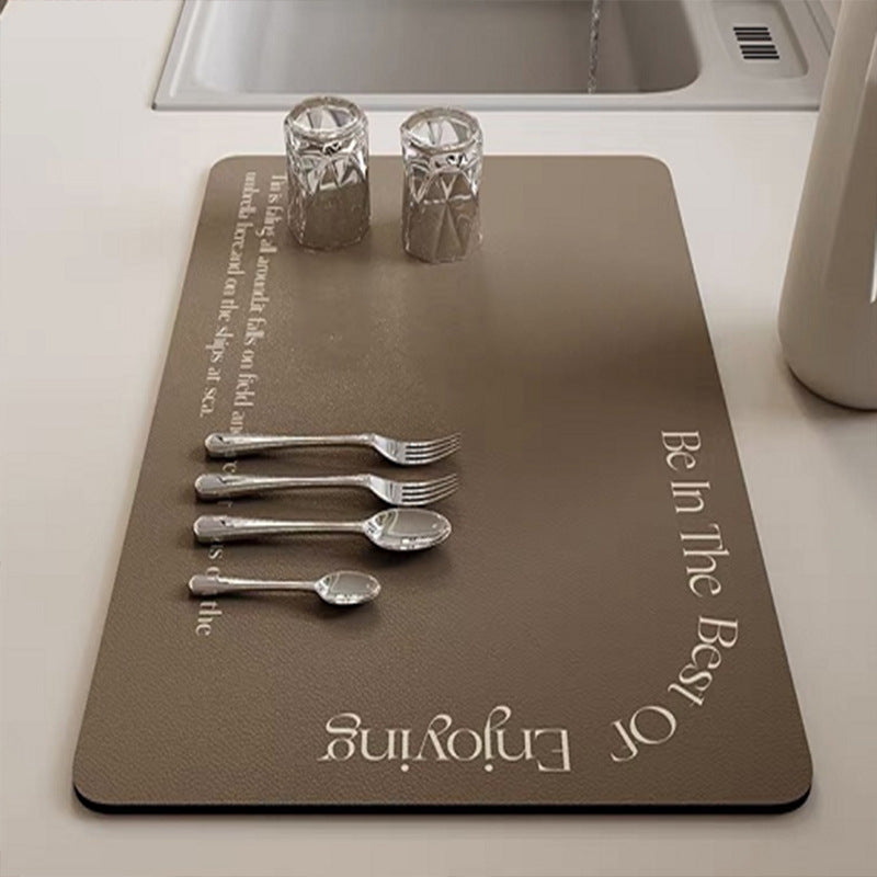 Diatom Ooze Absorbent Kitchen Table Mat