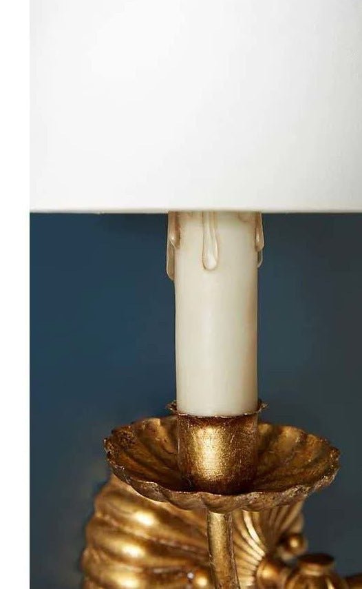 American Retro Wall Lamp Gold Foil - Hearth & Lume