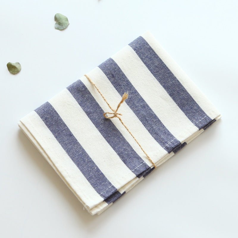 Nordic Style Cotton Striped Plaid Napkin - Hearth & Lume