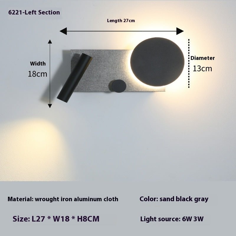 Bedroom Ambience Light Bedside Reading Wall Lamp - Hearth & Lume