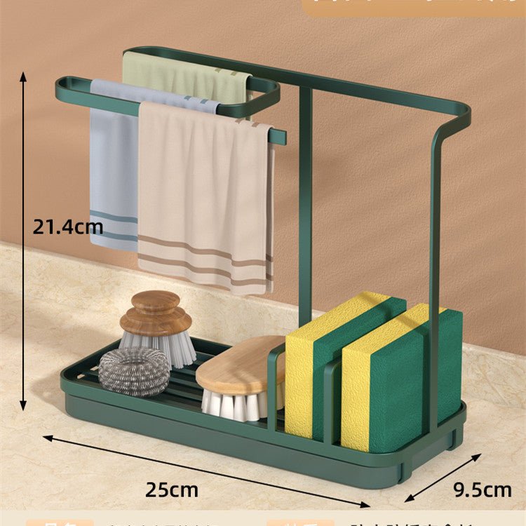 Draining Tube Wall - mounted Kitchen Rack Basket Chopsticks Cage - Hearth & Lume