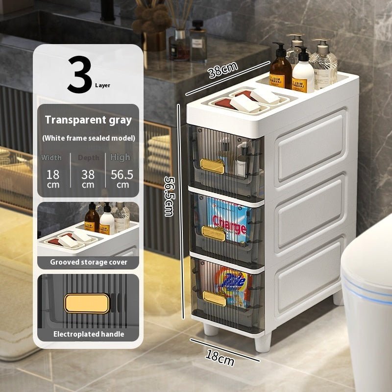 Thickened Storage Cabinet Living Room Snack Home Storage Rack - Hearth & Lume