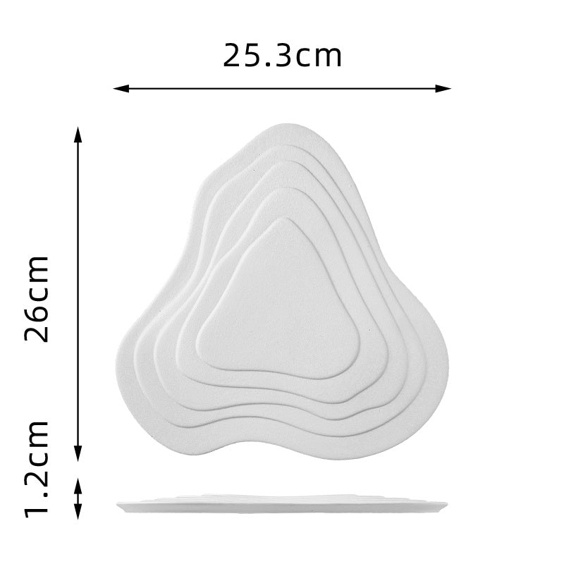Dessert Steak Terrace Creative Ceramic Western Plate - Hearth & Lume