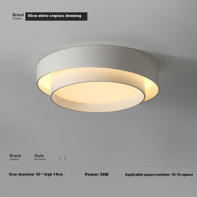 Led Ceiling Lamp Minimalist Creative Bedroom Light - Hearth & Lume