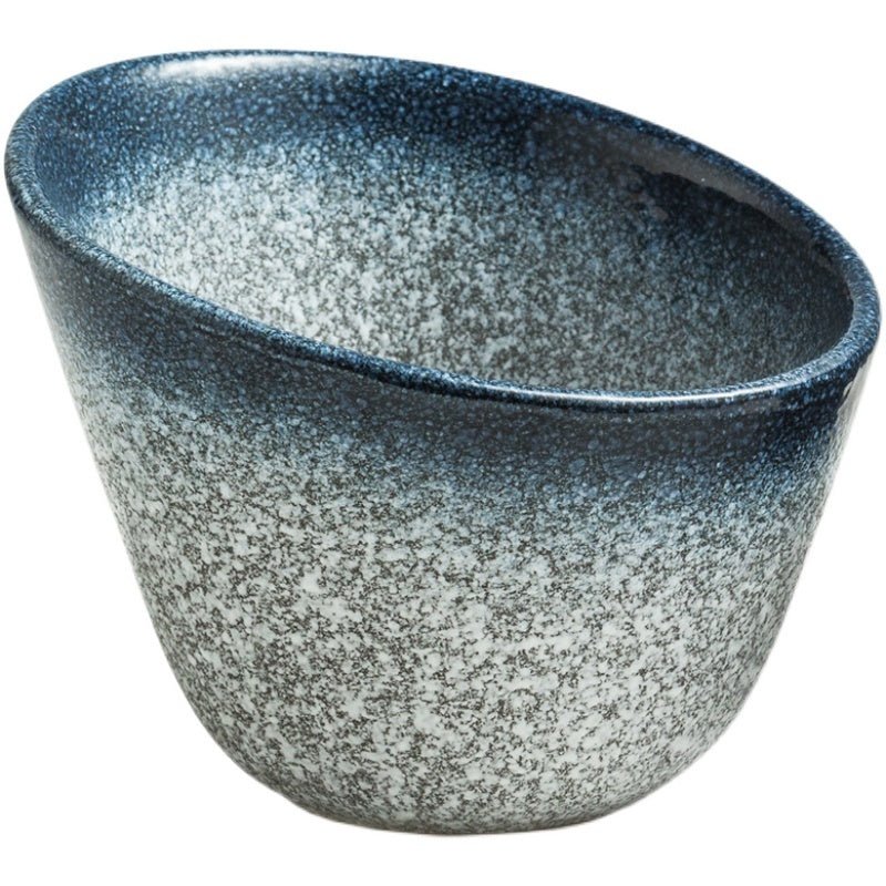 Household Salad Fruit Retro Creative Ceramic Oblique Bowl - Hearth & Lume