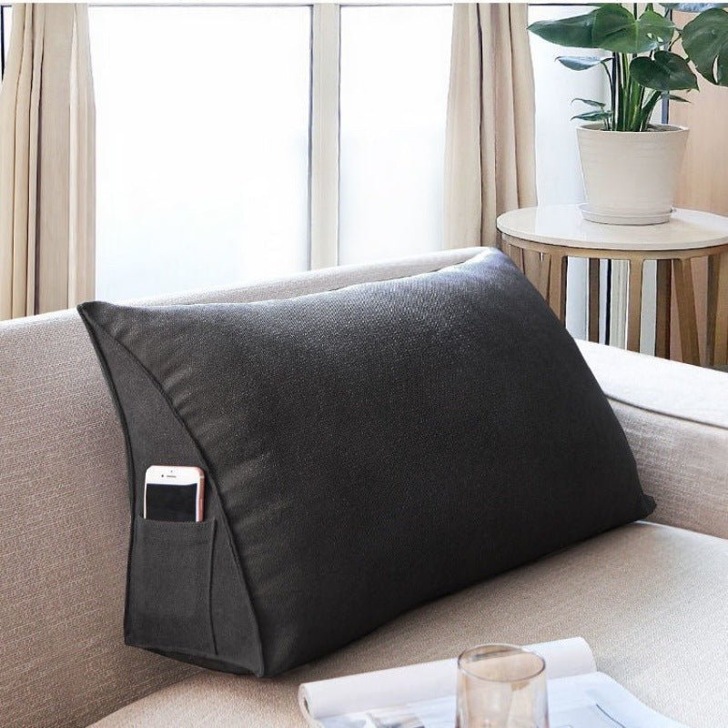 Fashion Personality Triangle Long Waist Cushion Tatami - Hearth & Lume