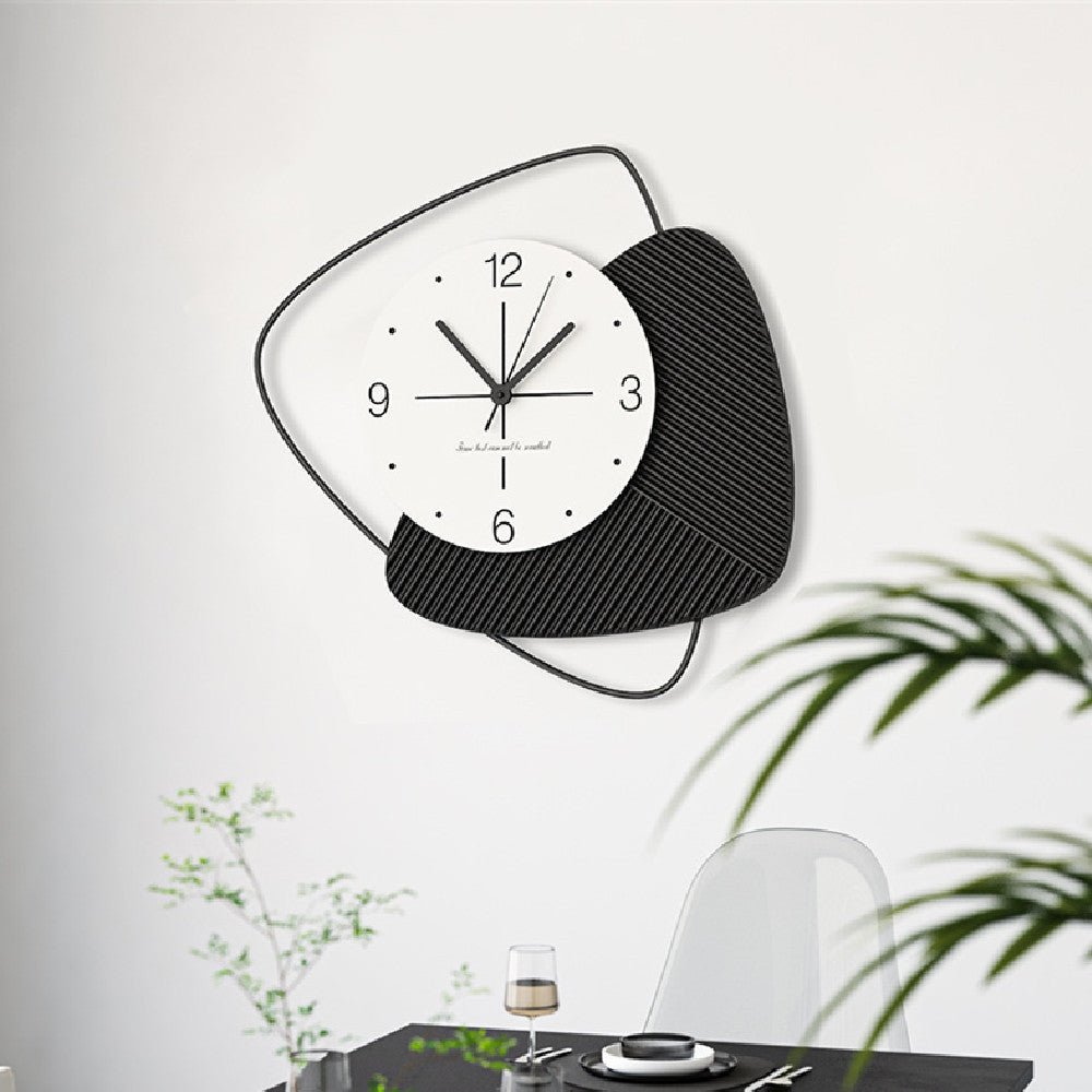 Art Decor Wall Clock Living Room Minimalist Clock - Hearth & Lume