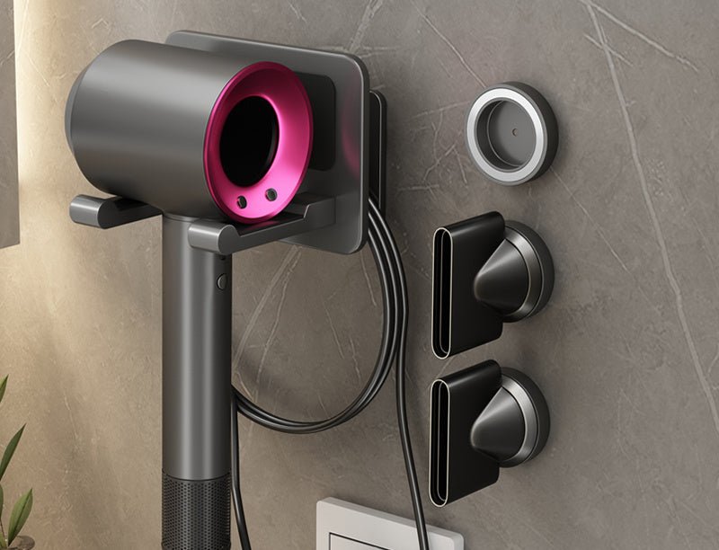 Hair Dryer Rack Without Punching - Hearth & Lume