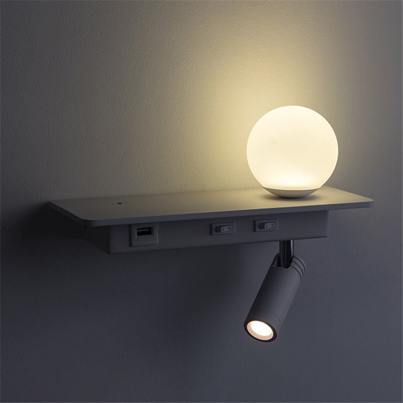 Modern Minimalist Bedroom Wall Lamp Corridor Aisle LED Light - Hearth & Lume