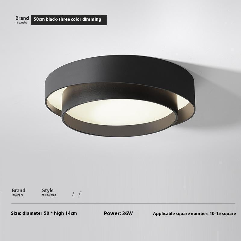 Led Ceiling Lamp Minimalist Creative Bedroom Light - Hearth & Lume