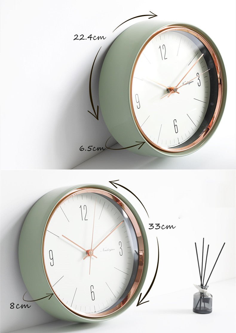 Home Living Room Mute Decorative Clock - Hearth & Lume