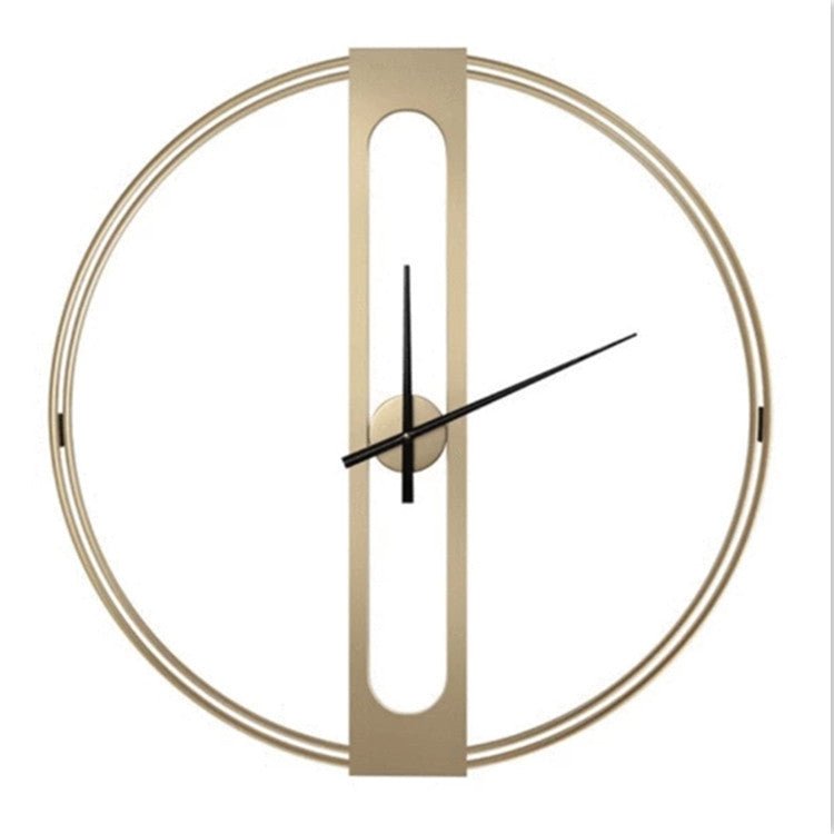 Modern Minimalist Fashion Round Living Room Wall Clock - Hearth & Lume