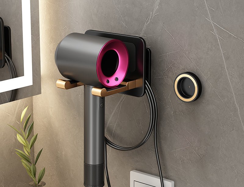 Hair Dryer Rack Without Punching - Hearth & Lume