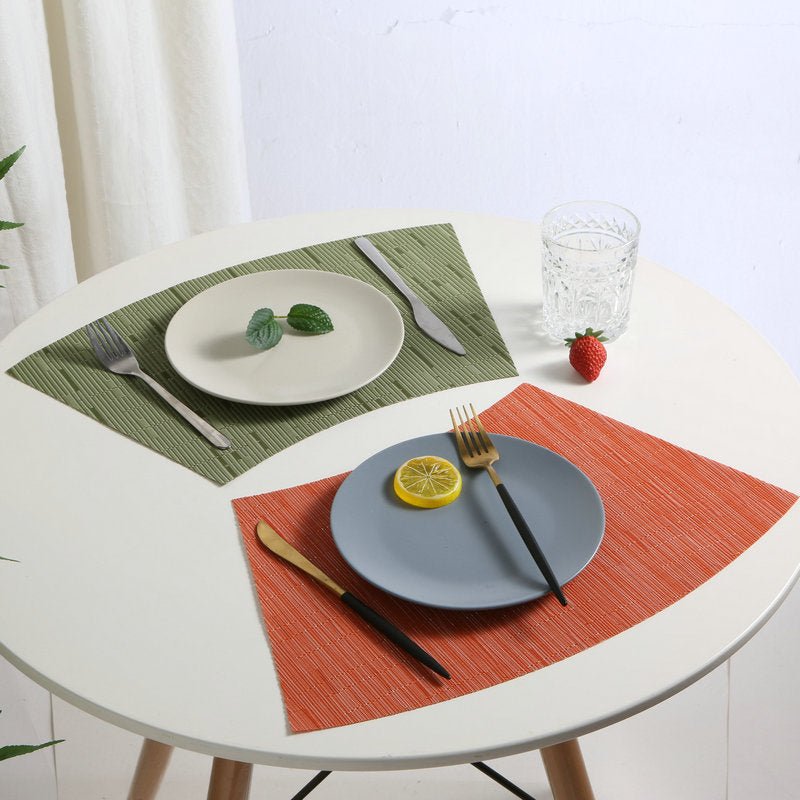 Round Table Fan - shaped Pvc Placemat Heat Insulation - Hearth & Lume