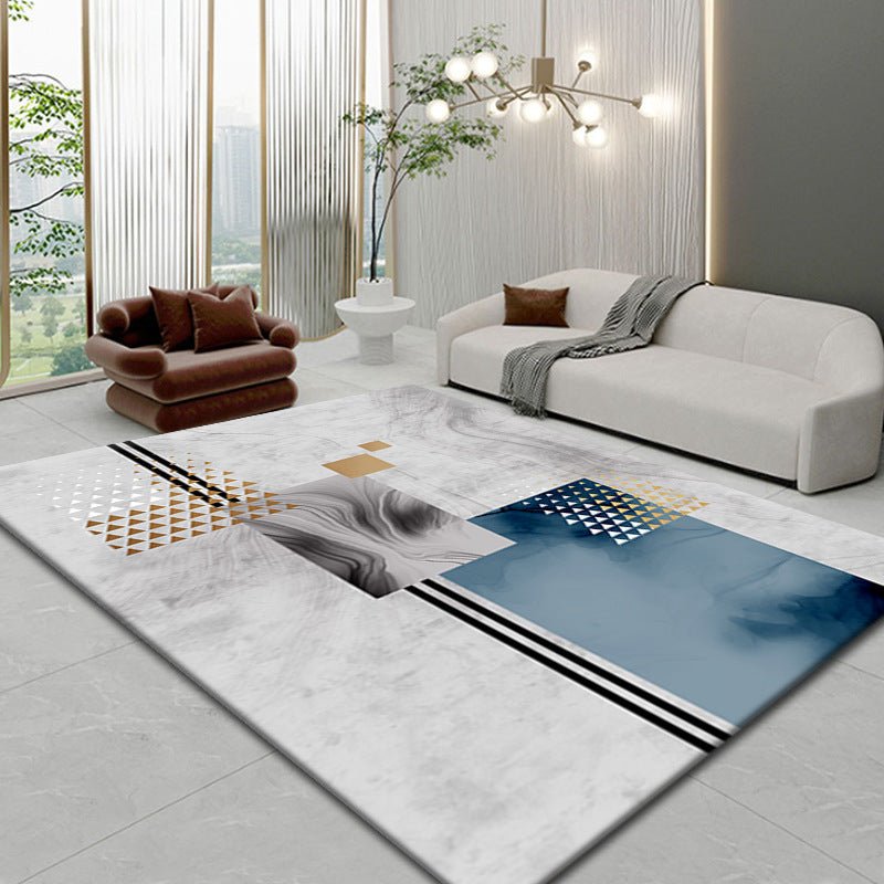 Simple Geometric Bedside Rug Full Of Decorative Floor Mats - Hearth & Lume
