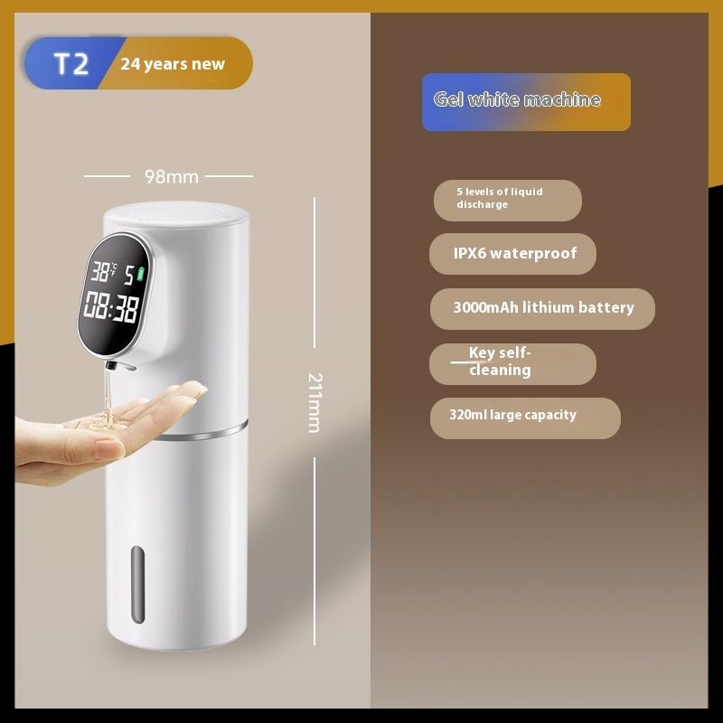Automatic Hand Washing Machine Induction Intelligent Wall - mounted Rechargeable Soap Dispenser - Hearth & Lume