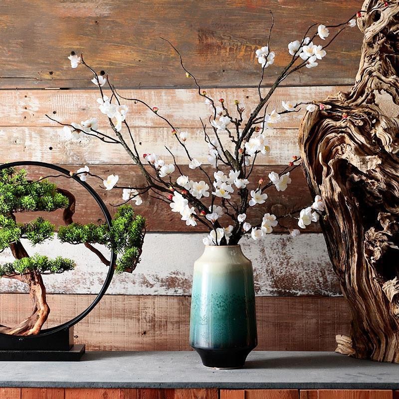 New Chinese Style Ceramic Vase Decoration Living Room TV - Hearth & Lume