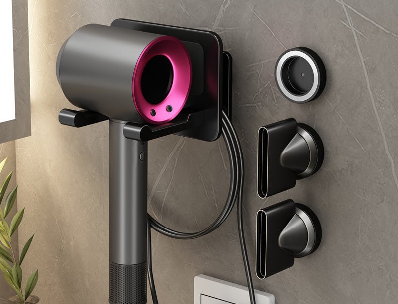 Hair Dryer Rack Without Punching - Hearth & Lume