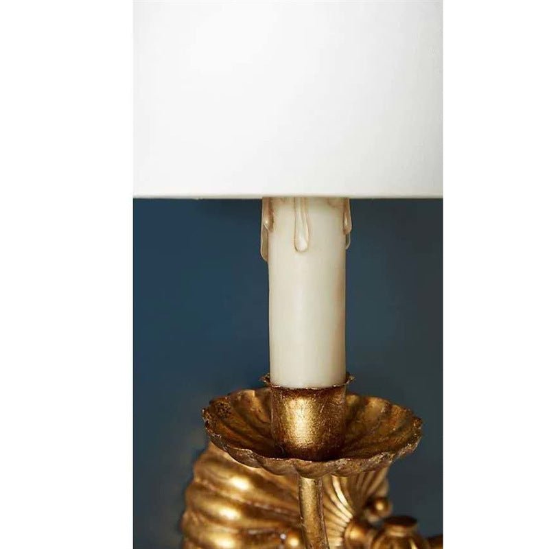 American Retro Wall Lamp Gold Foil - Hearth & Lume