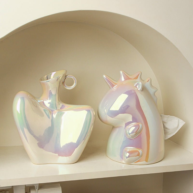 Ceramic Vase In Living Room - Hearth & Lume