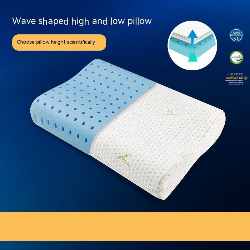 Memory Pillow Slow Rebound Wave Neck Protector - Hearth & Lume