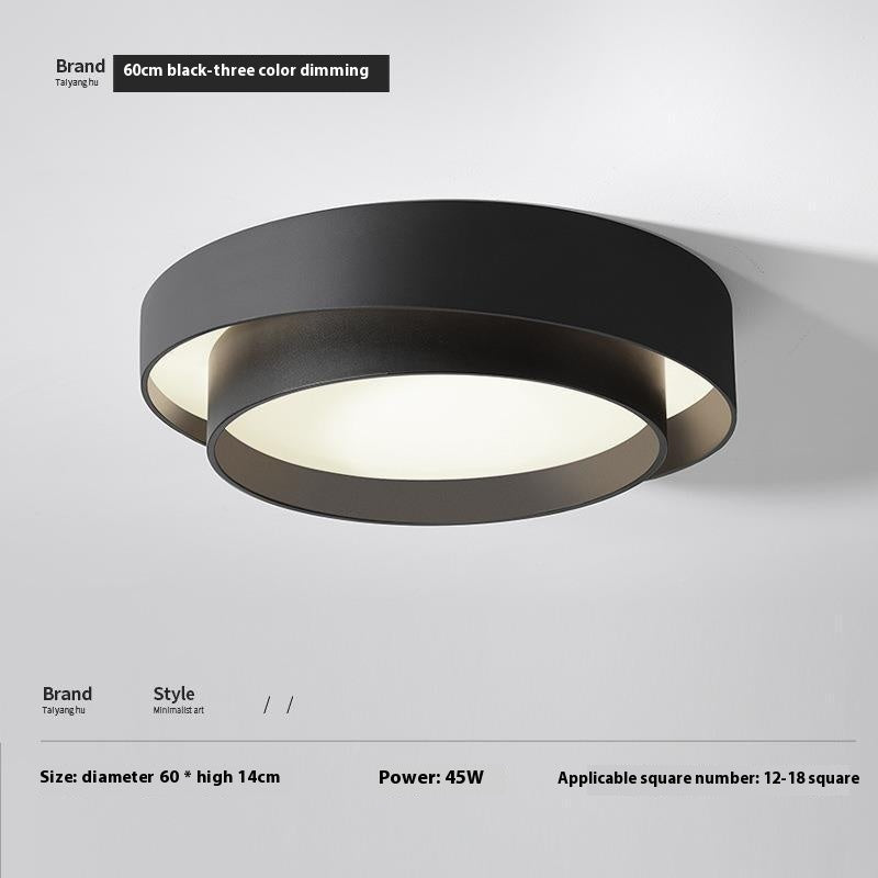 Led Ceiling Lamp Minimalist Creative Bedroom Light - Hearth & Lume