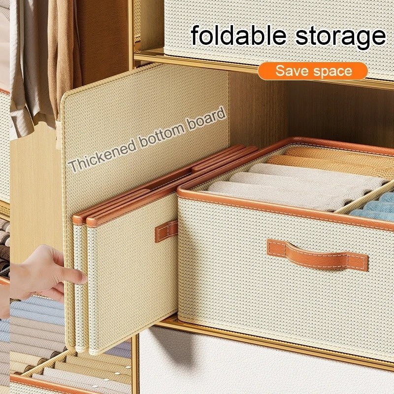 Clothes Storage Box Foldable Underwear Storage Box - Hearth & Lume
