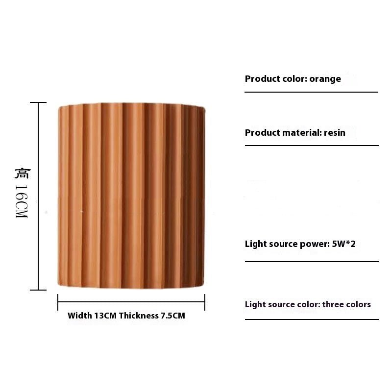Creative Bedroom Wall Lamp Simple Living Room Background Wall Lamp - Hearth & Lume