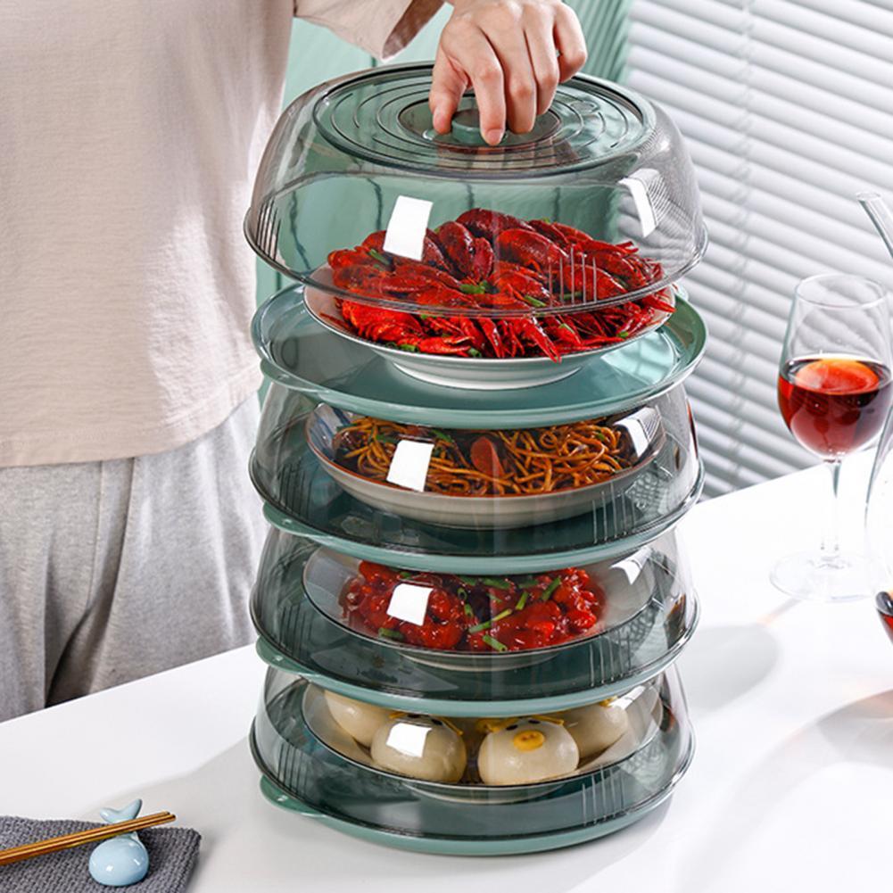 Food Splatter Lid Keep Food Dustproof Protector Heat Seal Kitchen Utensils Cooking Tools - Hearth & Lume