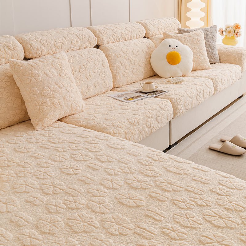 Anti - scratching Cushion Sofa Cover All - inclusive Universal Sofa Slipcover - Hearth & Lume