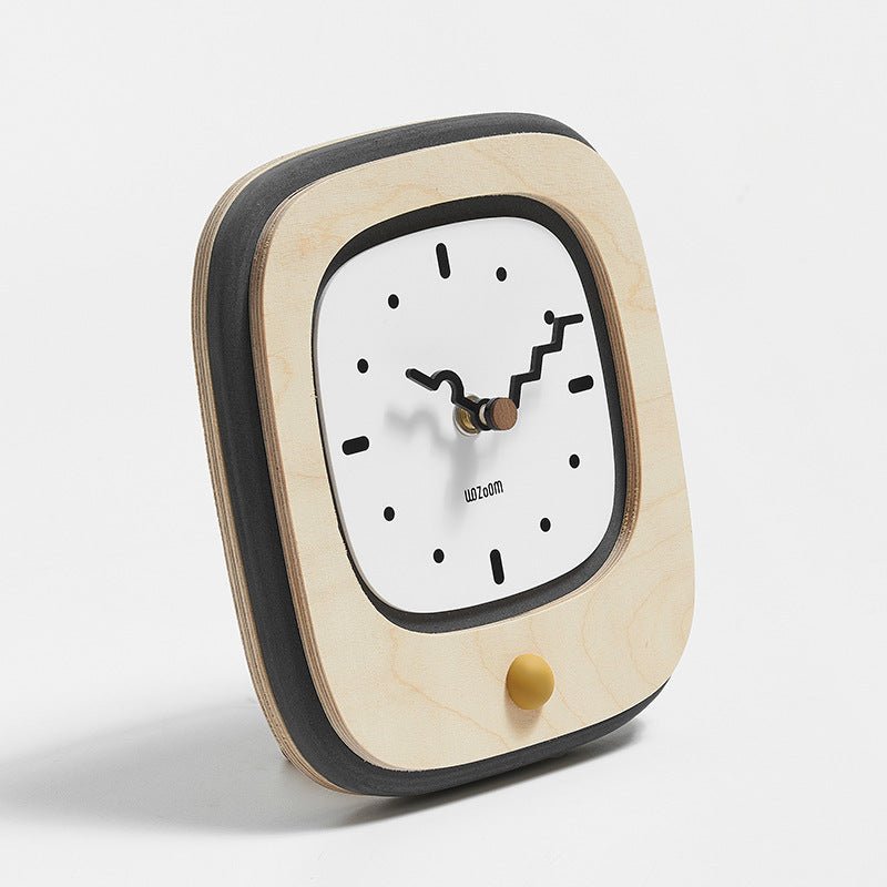 Mandelda Modern Minimalist Creative Clock Home Office Desk Decoration - Hearth & Lume