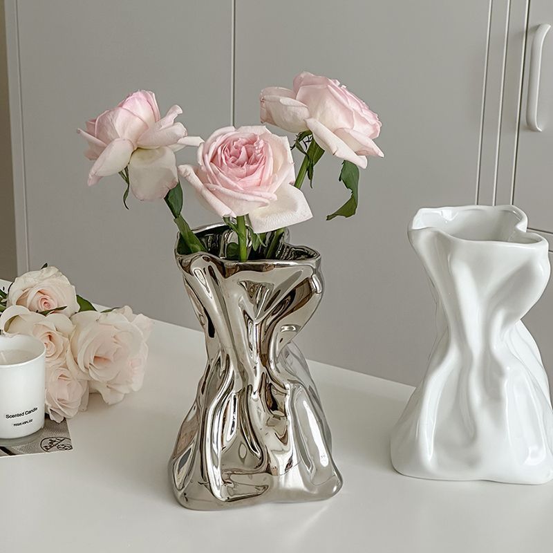 Simple Cream Style Vase Decoration Home Decoration - Hearth & Lume