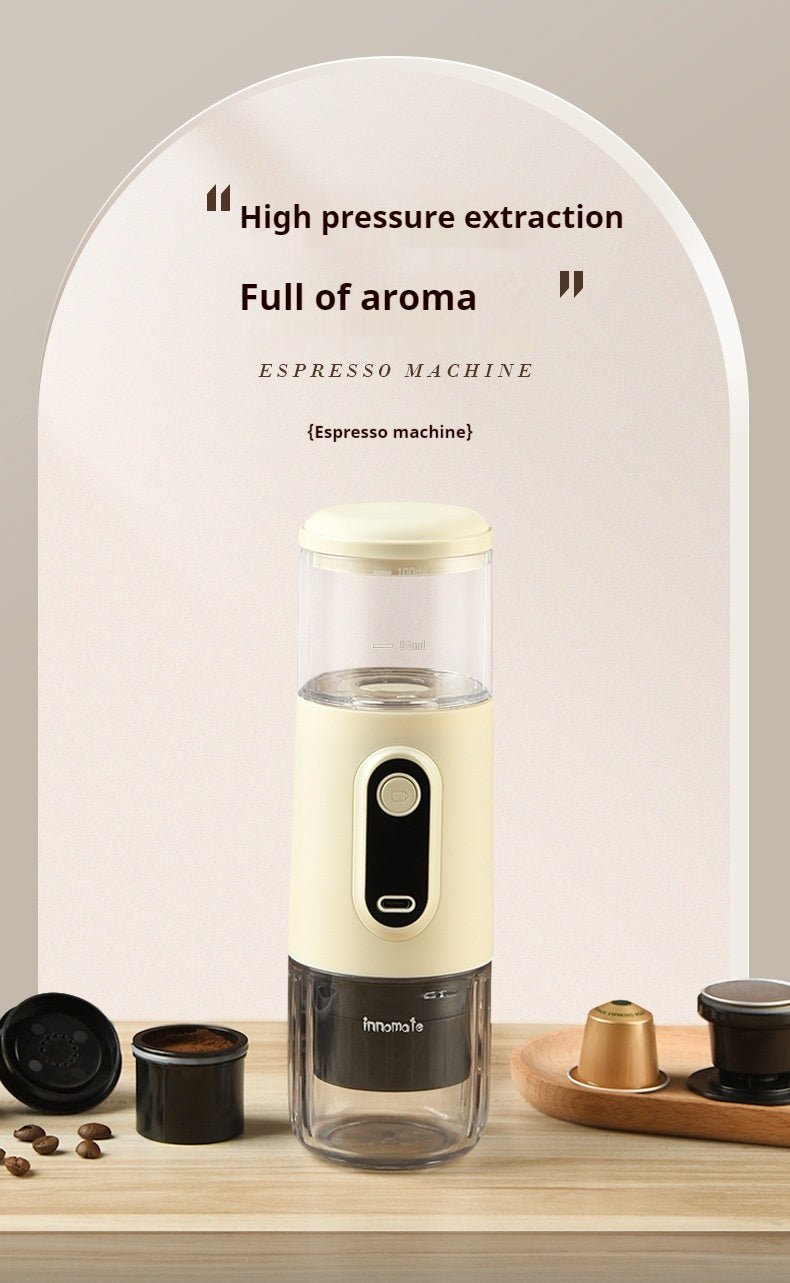 Wireless Portable Italian Coffee Machine for Outdoor Vehicle - mounted Home Use - Hearth & Lume